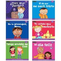 Newmark Learning MySELF Readers: I Have Feelings, Spanish Small Book Set, 6ct.