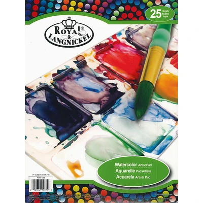 Royal & Langnickel® Watercolor Paper Pad, 9" x 12"