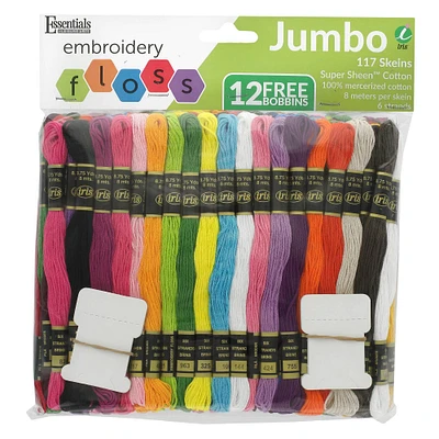 Essentials by Leisure Arts Jumbo Embroidery Floss