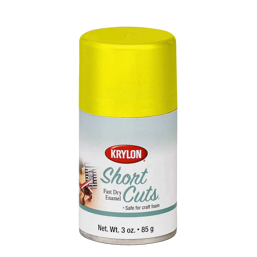 Krylon® Sun Yellow Short Cuts Spray Paint, 3 oz.