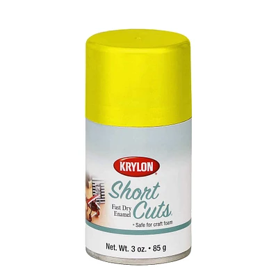 Krylon® Sun Yellow Short Cuts Spray Paint, 3 oz.