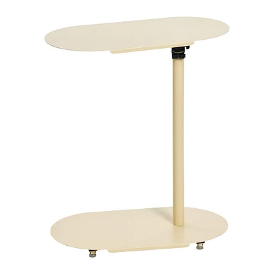 Modern Adjustable C-Shaped End Table