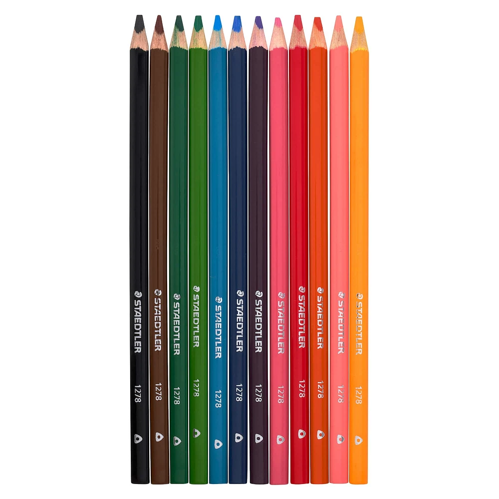 Packs: ct. ( total) Staedtler® Triangular Colored Pencils