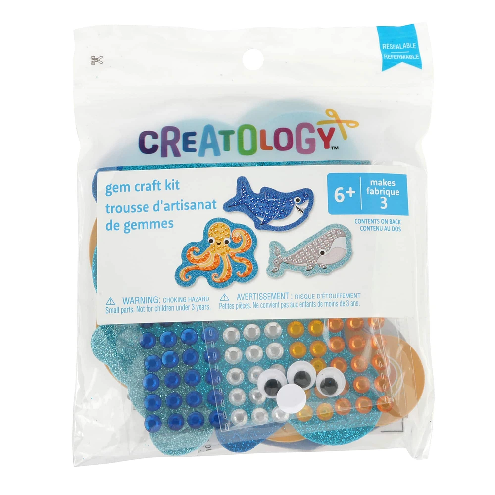 12 Pack: Sea Gem Craft Kit by Creatology™