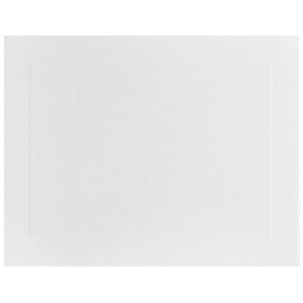 JAM Paper 4.25" x 5.5" Panel Blank Flat Note Cards