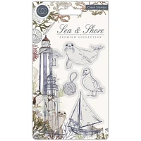 Craft Consortium Shore, Sea & Shore A5 Clear Stamps