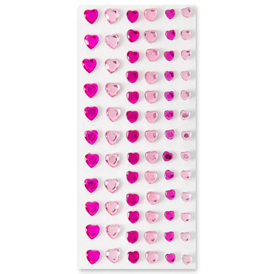 Pink Heart Rhinestone Stickers by Recollections™