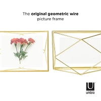 Umbra Matte Brass Prisma Picture Frame