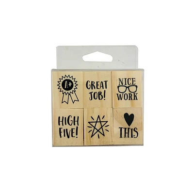 Nice Work Wood Stamp Set by Recollections™