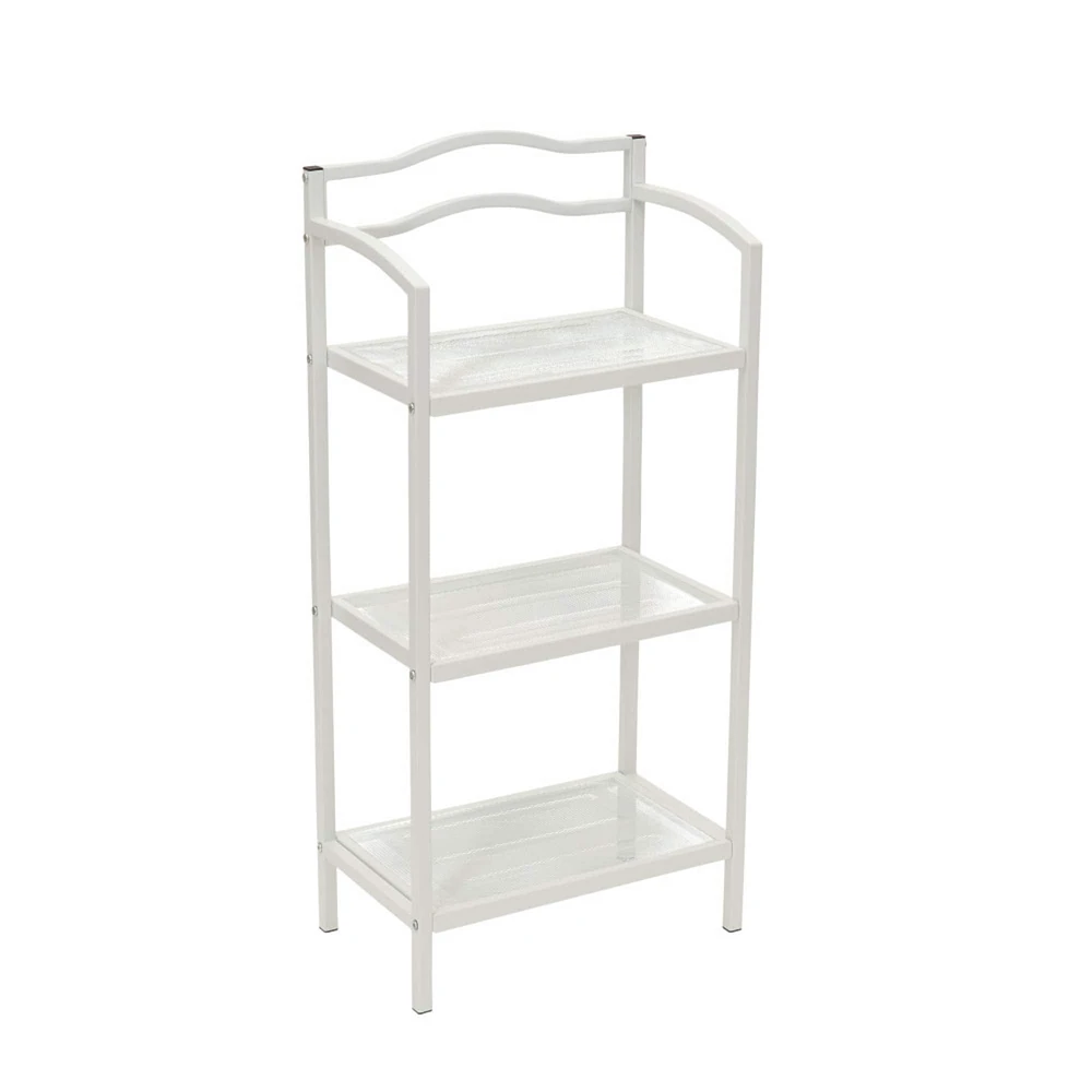 Household Essentials 3-Tier Metal Bathroom Storage Shelf