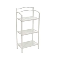 Household Essentials 3-Tier Metal Bathroom Storage Shelf