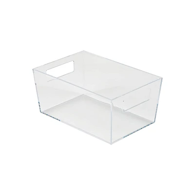 Simplify 9" Small Clear Storage Bin