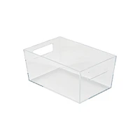 Simplify 9" Small Clear Storage Bin