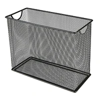 Mind Reader Metal Mesh File Organizer Storage Basket