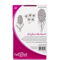 Heartfelt Creations® Fragrant Hyacinth Cling Rubber Stamp Set