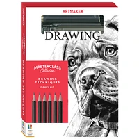 Hinkler Art Maker Masterclass Collection Drawing Techniques Kit