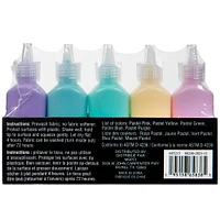 Pastel Dimensional Fabric Paint Set by ArtMinds™