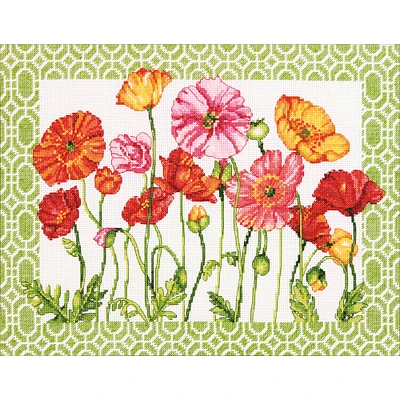 Dimensions® Poppy Pattern Counted Cross Stitch Kit