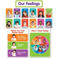 Scholastic® Teaching Resources Our Feelings Bulletin Board Set, 15ct.