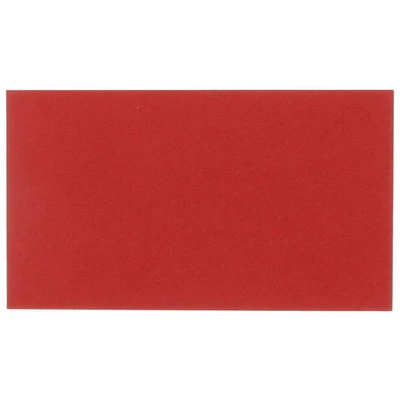 JAM Paper 2" x 3.5" Blank Flat Note Cards, 500ct.