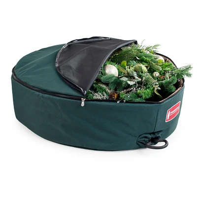 TreeKeeper Padded Christmas Wreath Storage Container