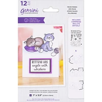 Gemini­™ Feline Friends Stamps & Dies