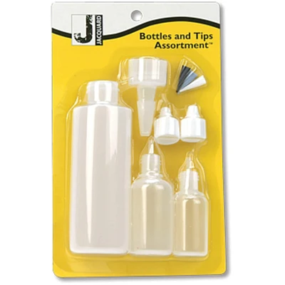 6 Pack: Jacquard Small Applicator Bottle & Tip Assortment