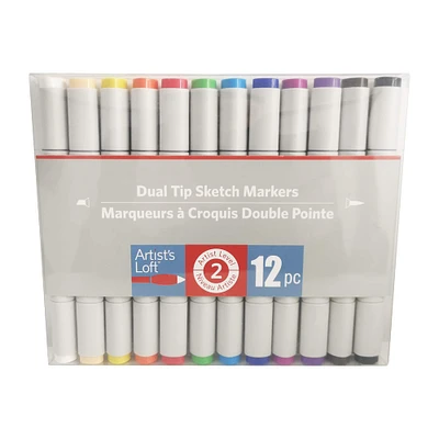 6 Packs: ct. ( total) Dual Tip Sketch Markers by Artist's Loft