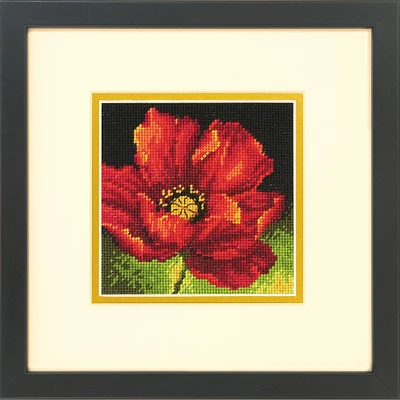 Dimensions® Red Poppy Needlepoint Kit