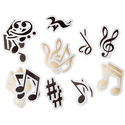 12 Pack: Music Notes Stickers by Recollections™