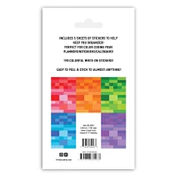 TF Publishing Rainbow Write-On Planner Color Coded Stickers