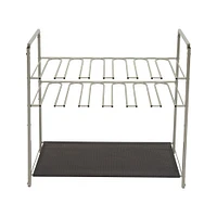 Organize It All 6 Pair Stackable Boot Rack