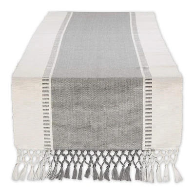 DII® 108" Dobby Stripe Table Runner