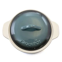 Crock-Pot 2.3qt. Artisan Casserole with Lid in Gradient Gray