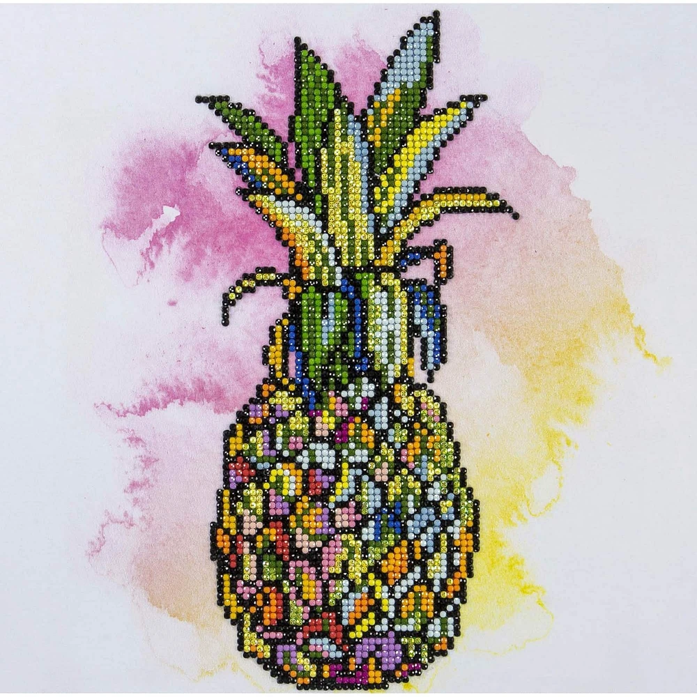 Diamond Art Intermediate Pineapple Kit