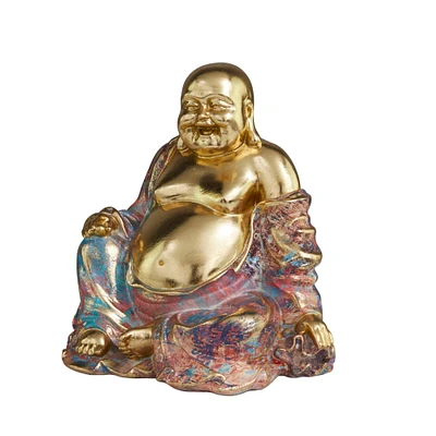 Novogratz 11" Multicolored Buddha Sculpture