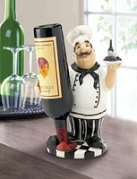 12" Chef Wine Bottle Holder