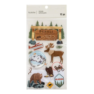 12 Pack: Denali National Park Dimensional Stickers by Recollections™