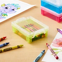 Green Stacking Crayon Box by Simply Tidy™