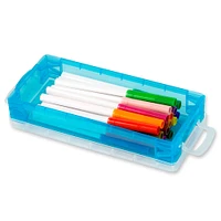 Teal Stacking Pencil Box by Simply Tidy™