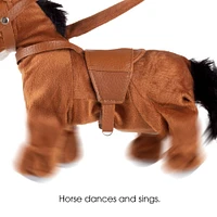 Toy Time Animated Plush Horse Toy