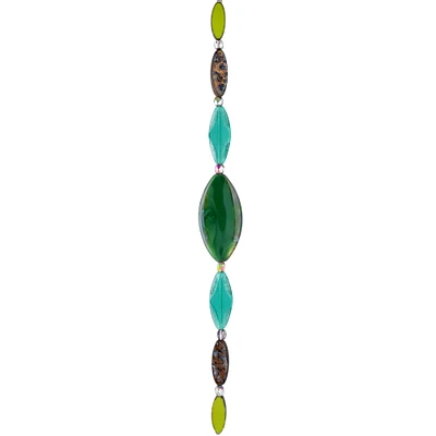 Smooth Green Czech Glass Oval Bead Mix by Bead Landing™