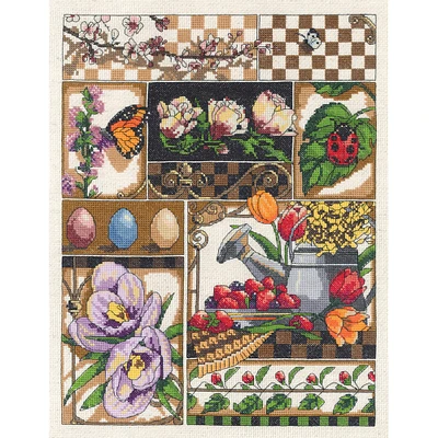 Janlynn® Spring Montage Counted Cross Stitch Kit