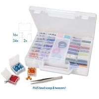 The Beadsmith® Bead Organizer Carry Case Set