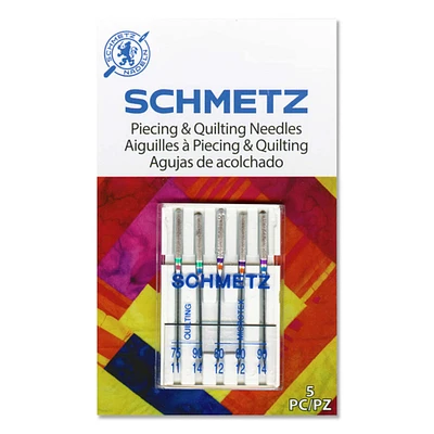 10 Packs: 5 ct. (50 total) SCHMETZ Piecing & Quilting Needles