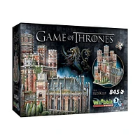 Game of Thrones - 2 3D Puzzles: The Red Keep and Winterfell: 1755 Pcs