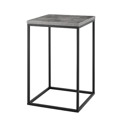 Walker Edison Modern Square Side Table