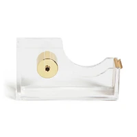 U Brands® Gold & Clear Acrylic Tape Dispenser