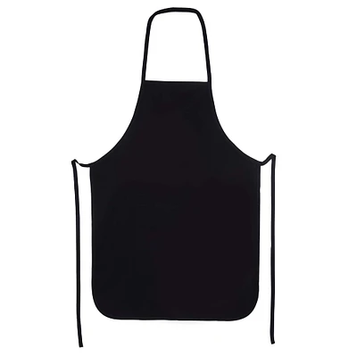 6 Pack: Black Adult Aprons by Make Market®