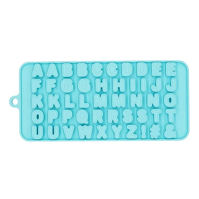 6 Pack: Alphabet Silicone Candy Mold by Celebrate It™